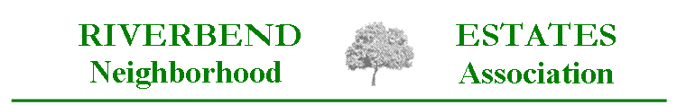 Riverbend Estates Neighborhood Association